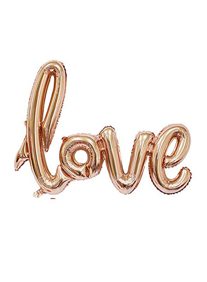 Hosfairy Letter love Decorations Foil Balloon 42inch - Image 1