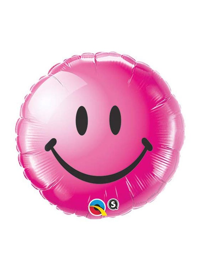 Qualatex Smiley Face Foil Balloon 18inch
