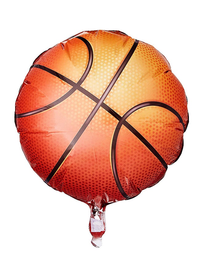 Qualatex Basketball Shape Foil Balloon 18inch