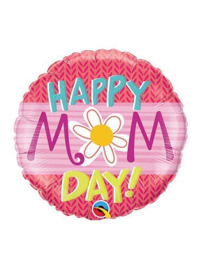 Qualatex Happy Mom Day Foil Balloon 18inch