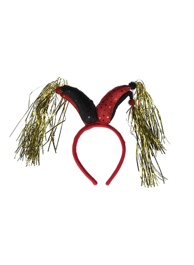 Beistle Tasseled Headband Hat 11 x 9 x 2inch  - Image 1