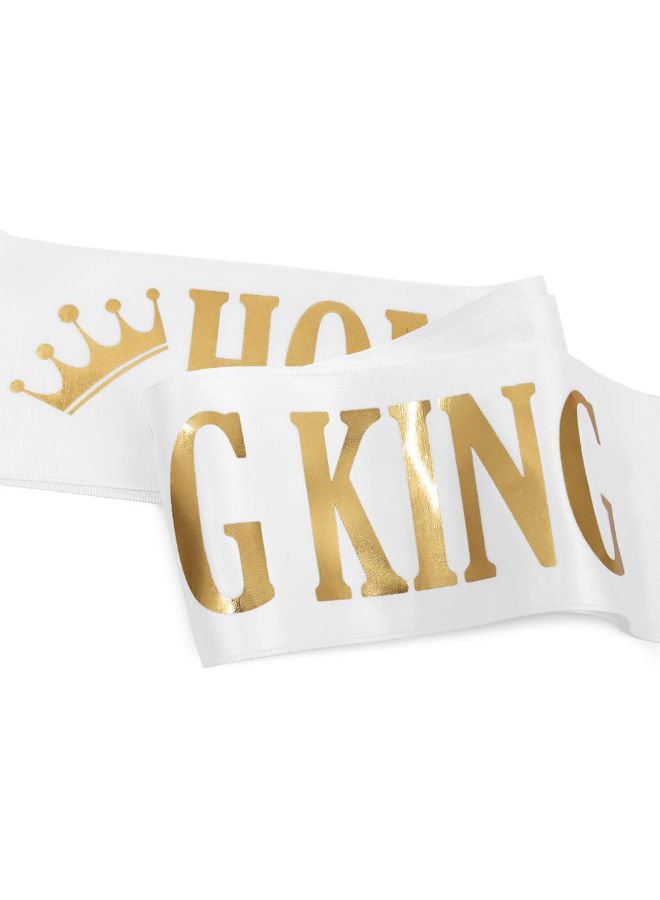 TTCOROCK Homecoming King And Homecoming Queen Printed Sash - Image 4