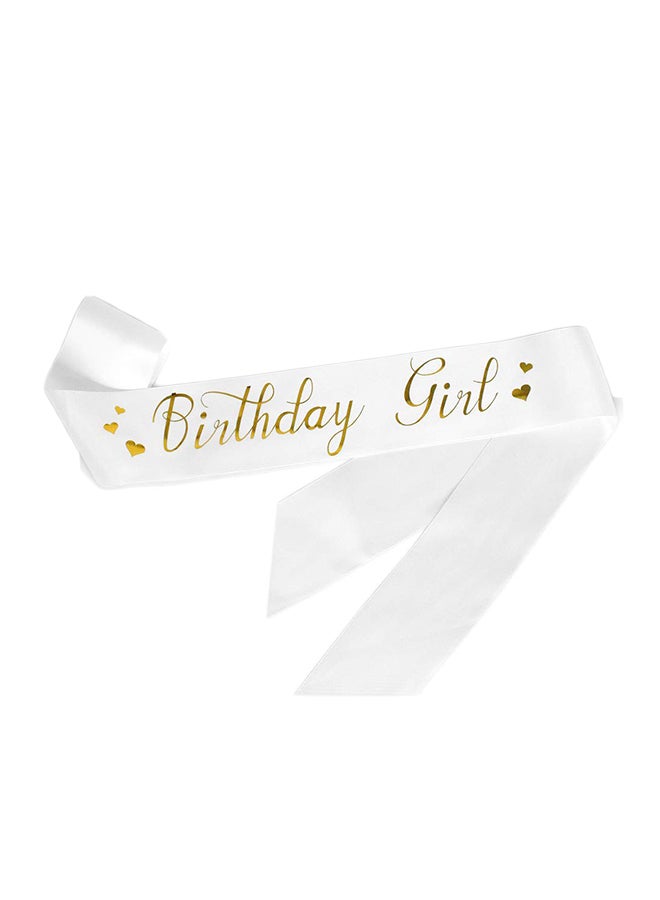 Birthday Girl Printed Satin Sash 33inch - v1575966467/N32575962A_1