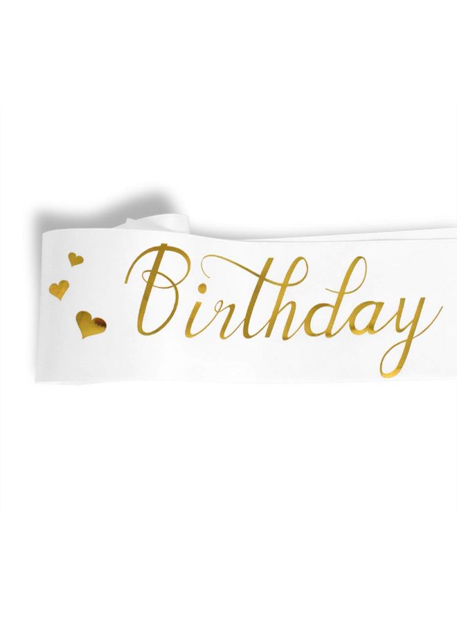 Birthday Girl Printed Satin Sash 33inch - v1575966468/N32575962A_2