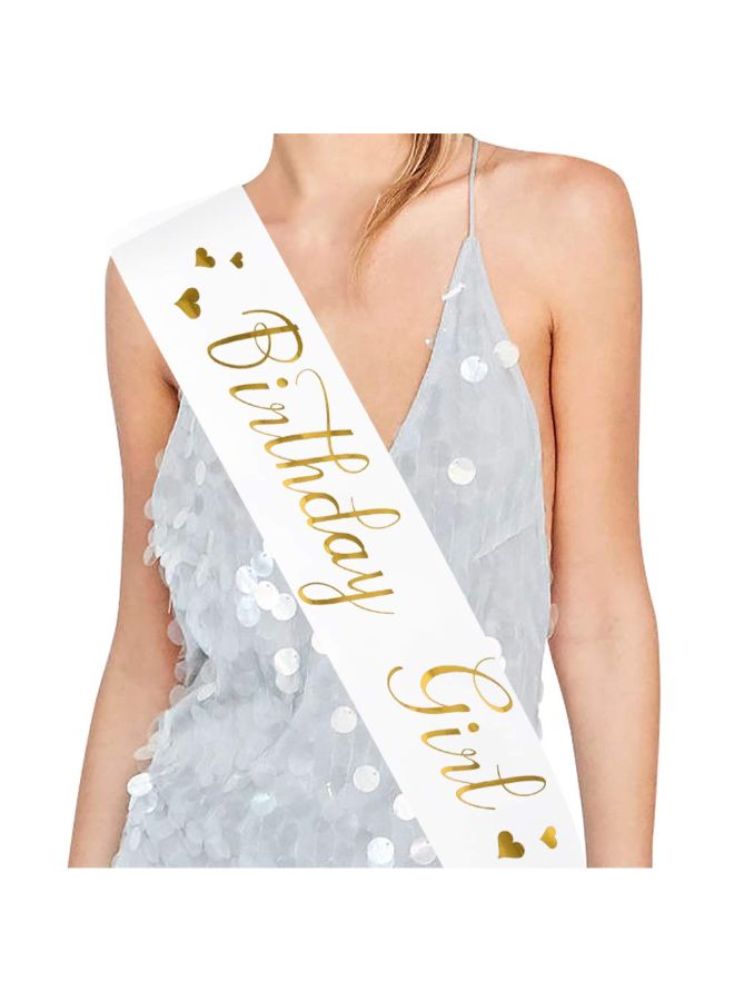 Birthday Girl Printed Satin Sash 33inch - v1575966469/N32575962A_4