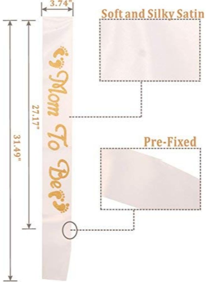 مينت2تو بي طقم وشاح لتزيين حفلة استقبال المولود الجديد - Image 4