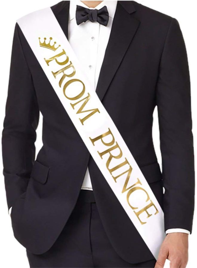 TTCOROCK Prom Prince And Prom Princess Printed Sashes 68inch - Image 3