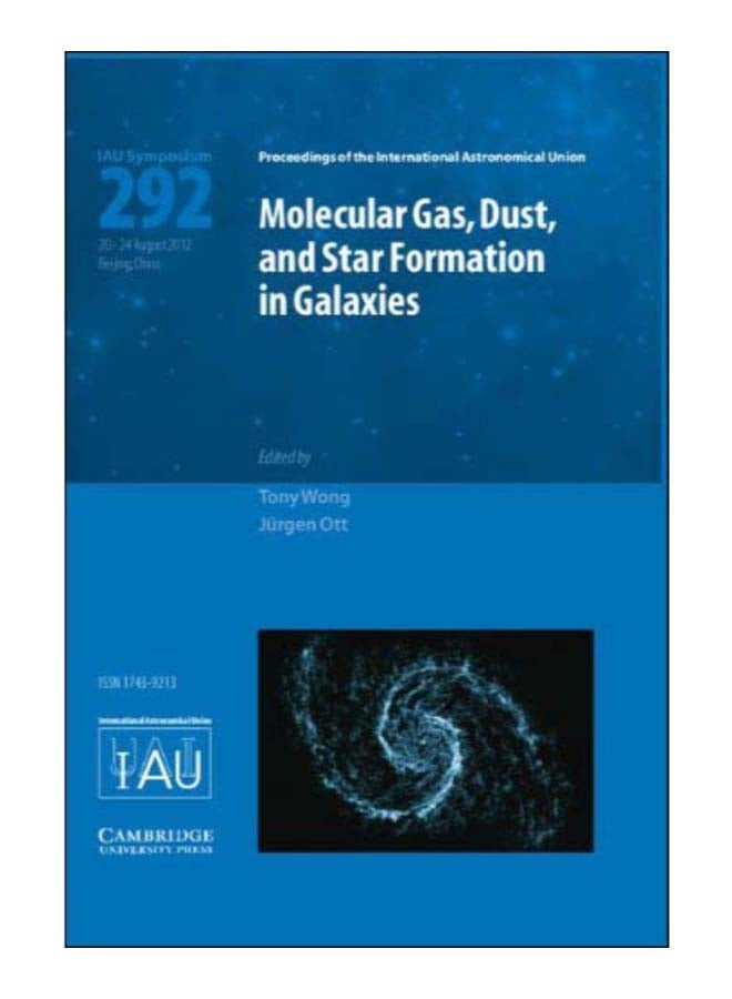 Molecular Gas, Dust, And Star Formation In Galaxies Hardcover English by Jurgen Ott Edited Tony Wong - 11-Apr-13 