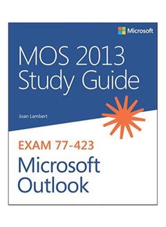 MOS 2013 Study Guide For Microsoft Outlook paperback english - 15-Oct-13 