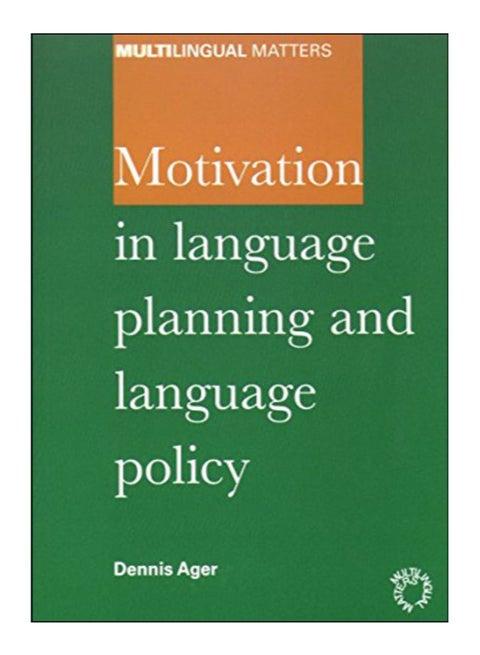 Motivation In Language Planning And Language Policy hardcover english - 31-Jan-01