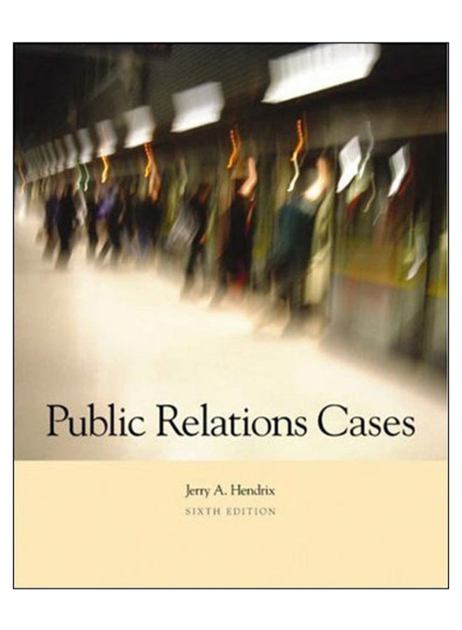 Public Relations Cases paperback english - 2-Jul-03 