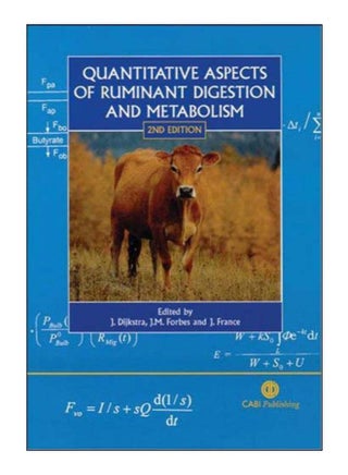 Quantitative Aspects Of Ruminant Digestion And Metabolism hardcover english - 12-Jul-05 - v1575967499/N32622502A_1