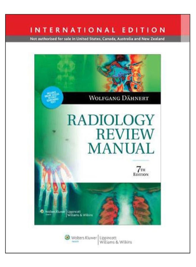 Radiology Review Manual Paperback English by Wolfgang Dahnert - 1-Apr-11 