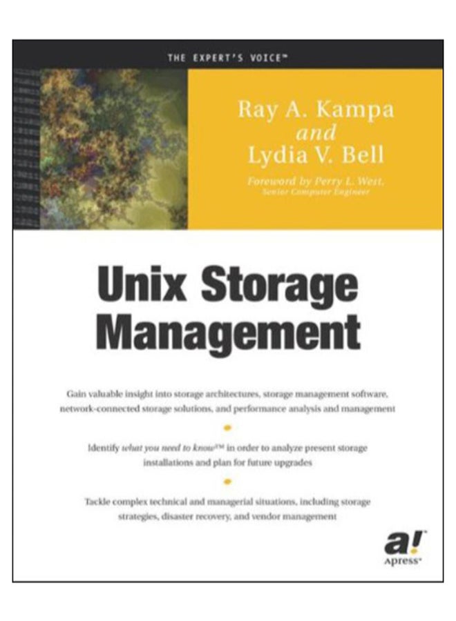 UNIX Storage Management paperback english - 14-Oct-02 