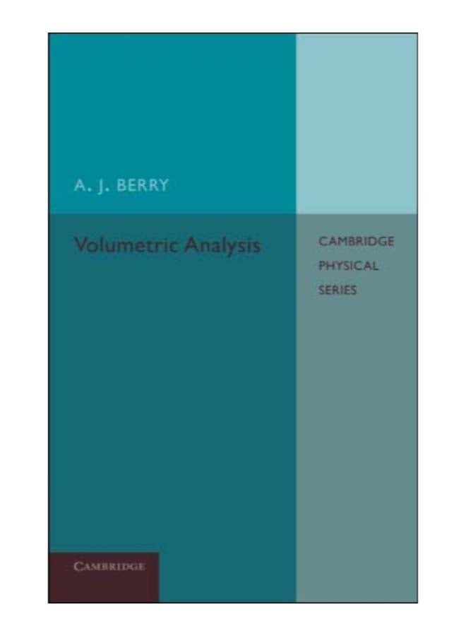 Volumetric Analysis paperback english - 8-May-14