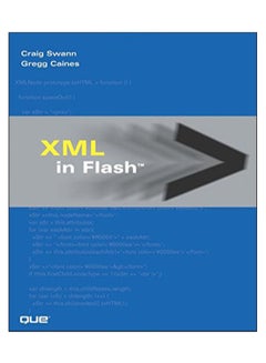 XML In Flash paperback english - 18-Dec-01 
