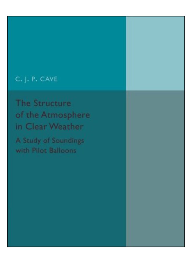The Structure Of The Atmosphere In Clear Weather paperback english - 11-Dec-14 