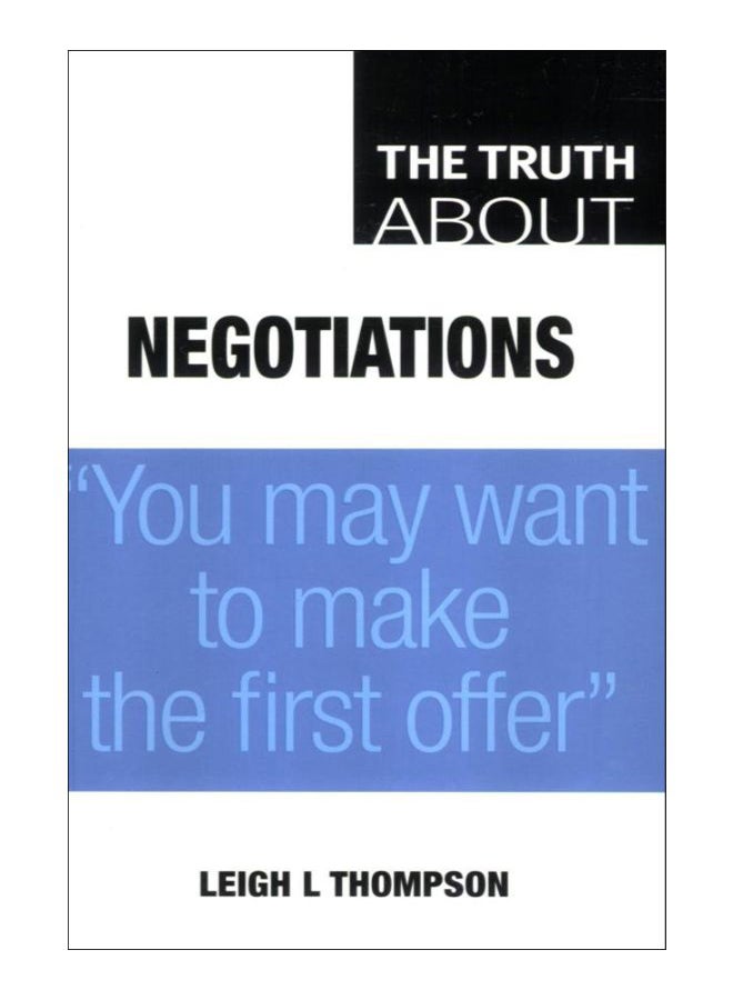 null - The Truth About Negotiations paperback english - 20-Nov-07 - Image 1
