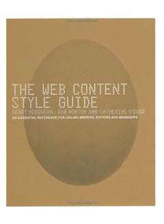 The Web Content Style Guide paperback english - 17-Oct-01 