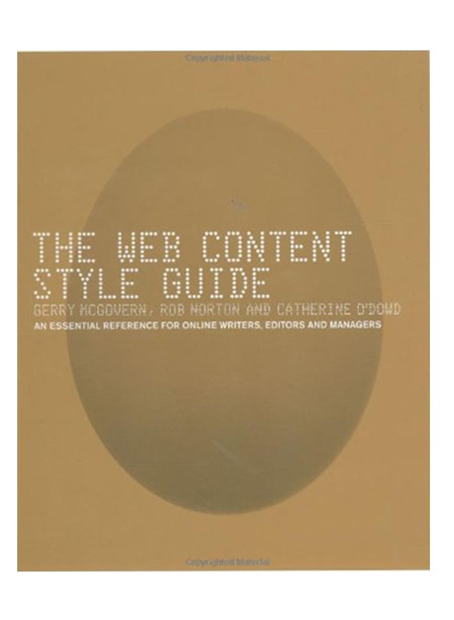 null - The Web Content Style Guide paperback english - 17-Oct-01 - Image 1