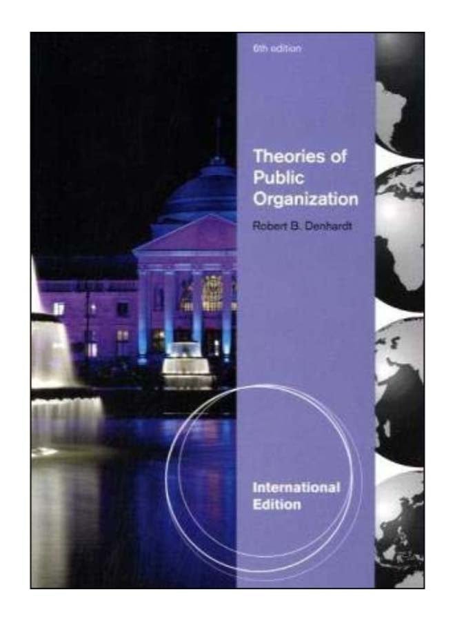Theories Of Public Organization Paperback English by Denhardt - 1-Jan-80 