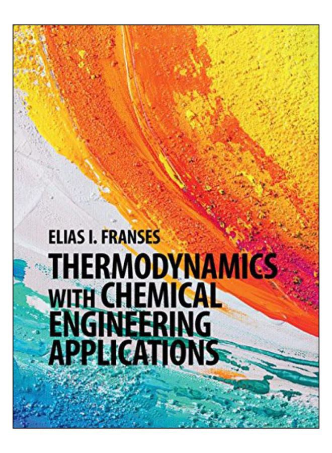 Thermodynamics With Chemical Engineering Applications hardcover english - 31-Aug-14 