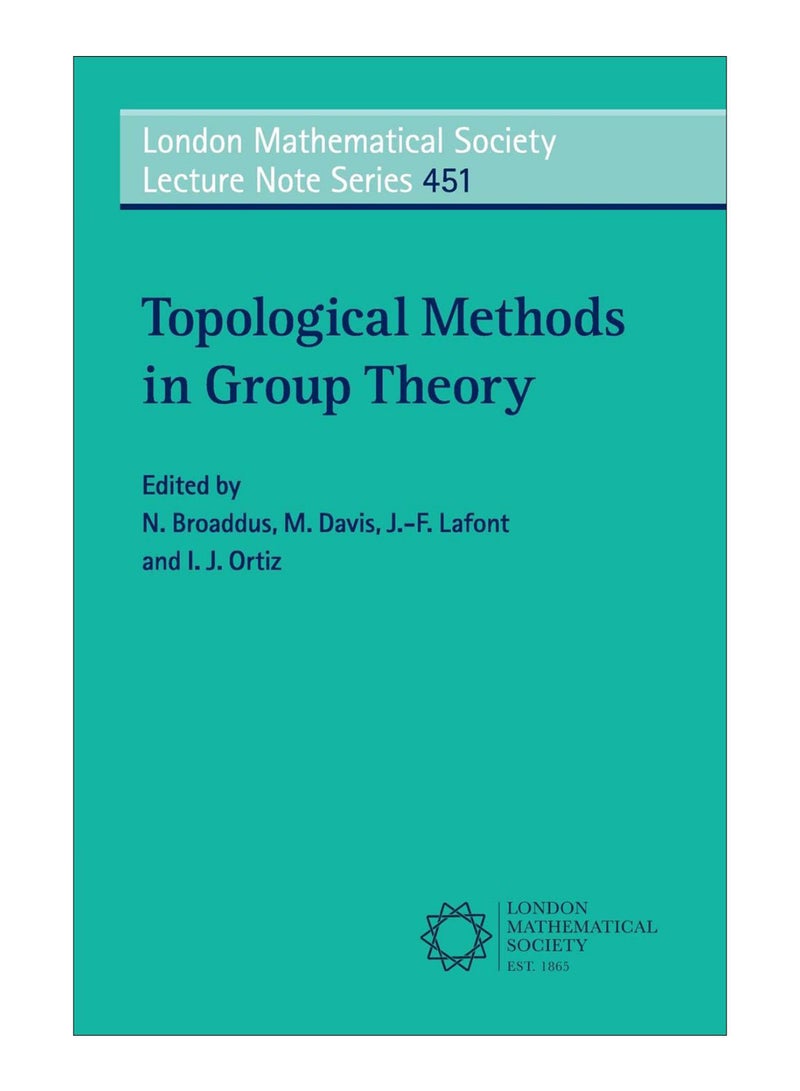 Topological Methods In Group Theory paperback english - 14-Sep-18