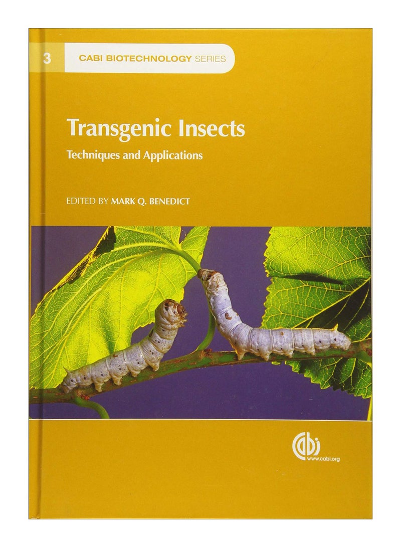 Transgenic Insects Hardcover English - 23-Oct-14