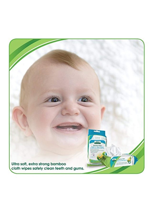 Aleva Naturals - Pack Of 6 Tooth N Gum Wipes - 30 Counts - Image 1