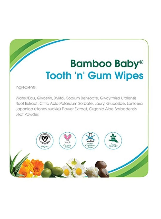Aleva Naturals - Pack Of 6 Tooth N Gum Wipes - 30 Counts - Image 1