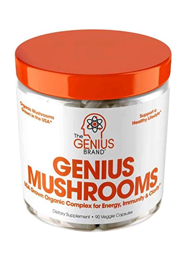 مكمل غذائي جينيس بالفطر - 90 كبسولة نباتية