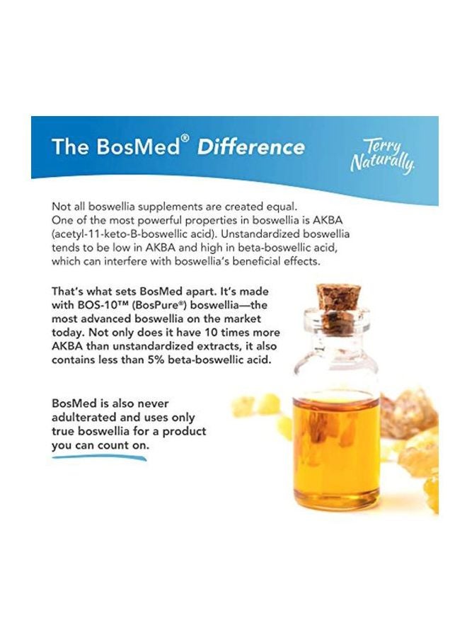 Terry Naturally BosMed Respiratory Support Dietary Supplement 375mg - 60 Capsules - Image 4