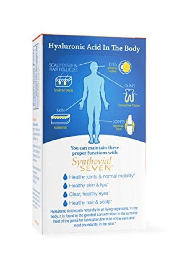 Hyalogic Synthovial Seven Hyaluronic Acid Dietary Supplement  - Image 3