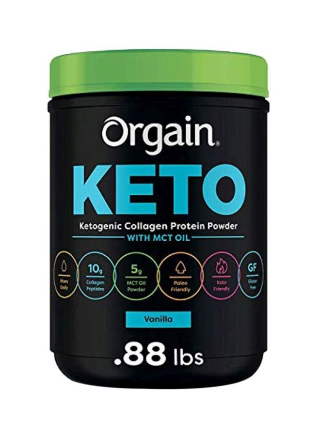 Orgain - Keto Collagen Protein Powder - Vanilla - Image 1