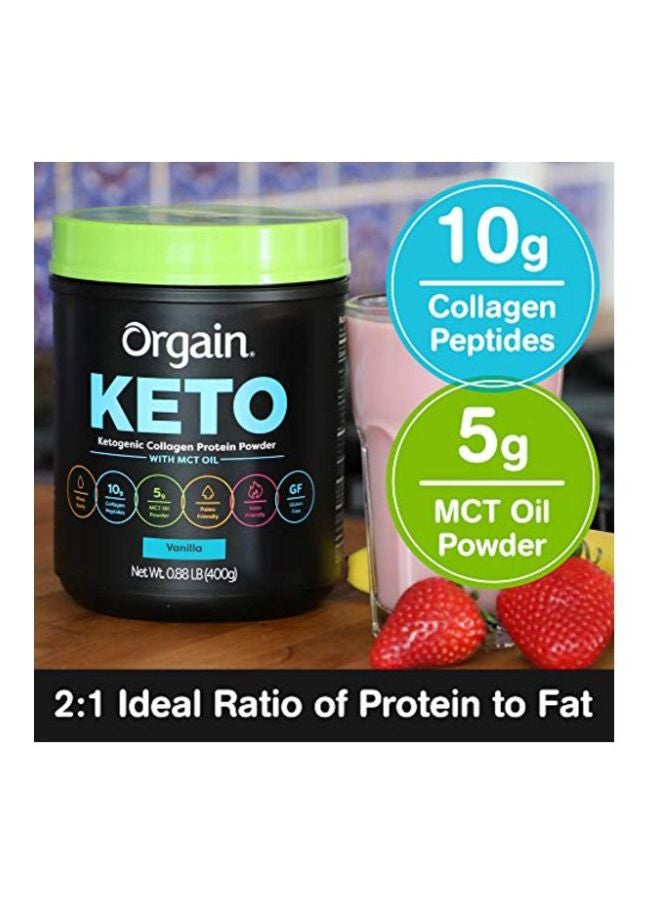 Orgain - Keto Collagen Protein Powder - Vanilla - Image 1