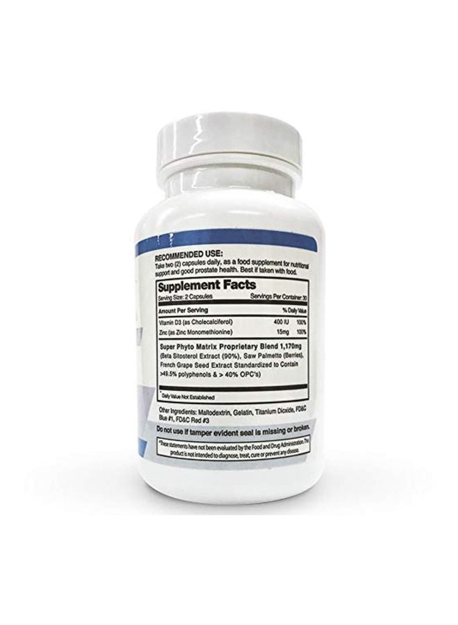 Prostavar Ultra Super Phyto Matrix Dietary Supplement 625mg - 60 Capsules - Image 2