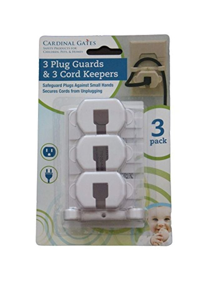 Cardinal Gates - 3-Piece Plug Guard And Cord Keeper - Image 1