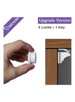 astronia 4 Piece Safety Cabinet Lock With Key  - Image 5