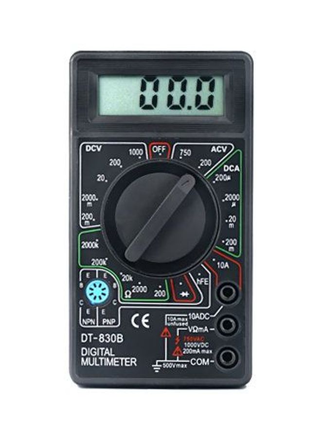 Pocket Digital Multimeter Black/Red - Image 2