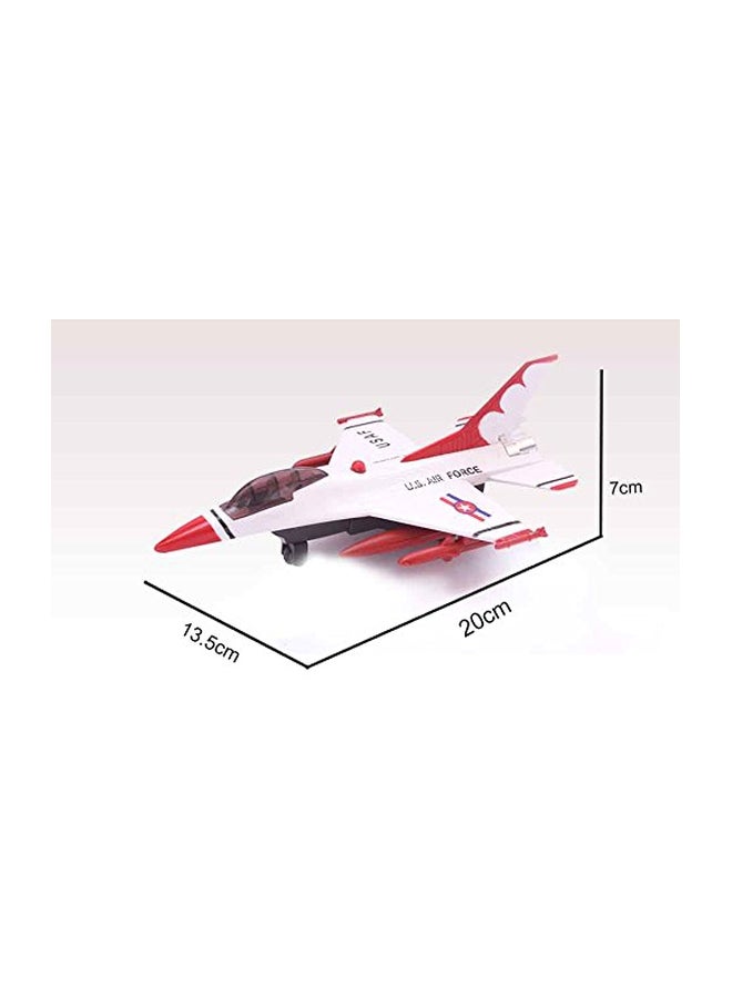 Centy Toys 16-Fire Blade Pull Back Jet CT-138 Multicolour  - Image 2