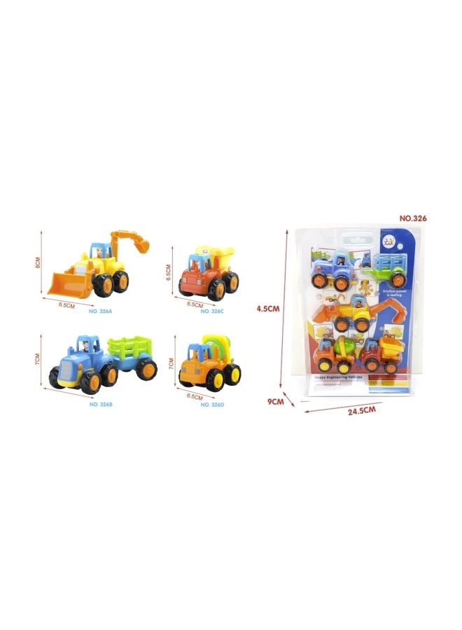 Magicwand 4-Piece Play Vehicle Set 326 Multicolour - Image 2