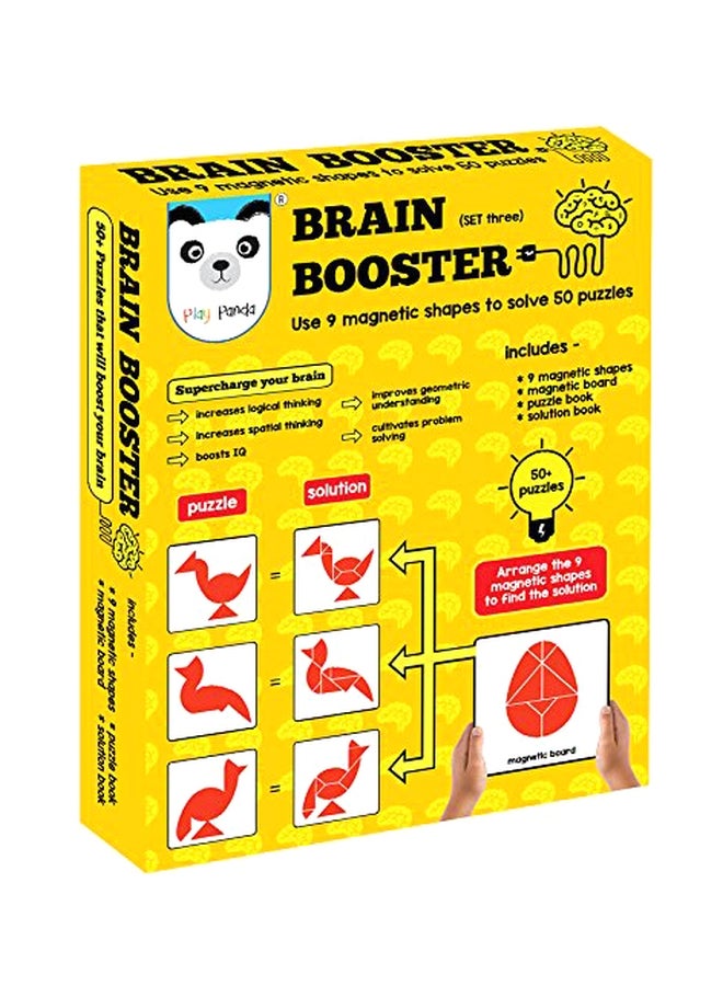 بلاي باندا لعبة لوحية منشطة للدماغ مكونة من 56 قطعة - المجموعة الثالثة طراز MAG012 - Image 1