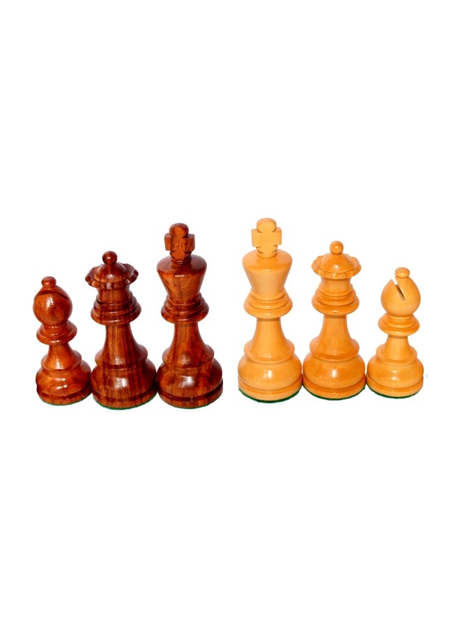 StonKraft Collectible Wooden Drawer Chess Game Board Set - Image 3
