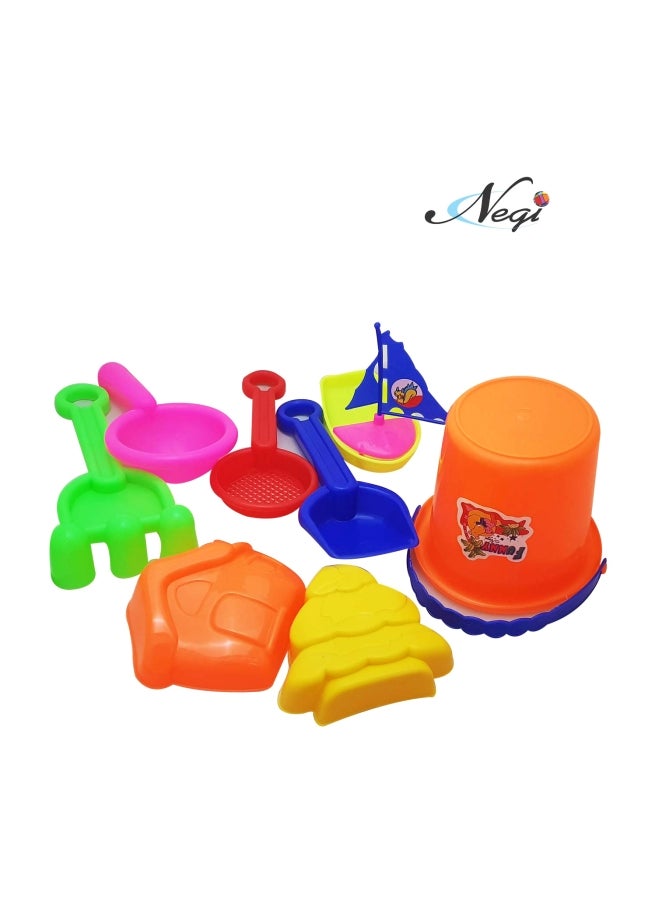 Negi 8-Piece Beach Mould Set NBS001 - Image 2