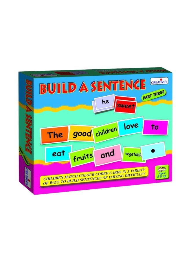 Creative Educational Aids P. Ltd. 60-Piece Build A Sentence Card Game CRE0940 - Image 3