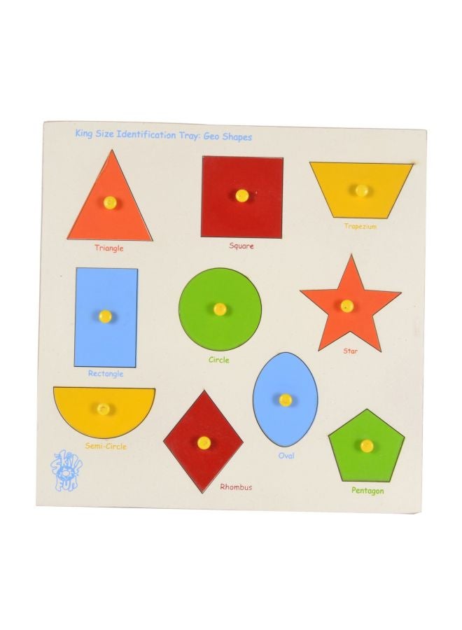 Skillofun 10-Piece Wooden Puzzle SF-10A