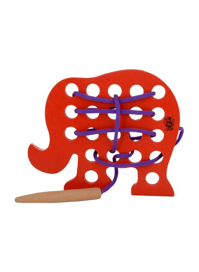 Skillofun Elephant Sewing Toy H-4C Red/Blue