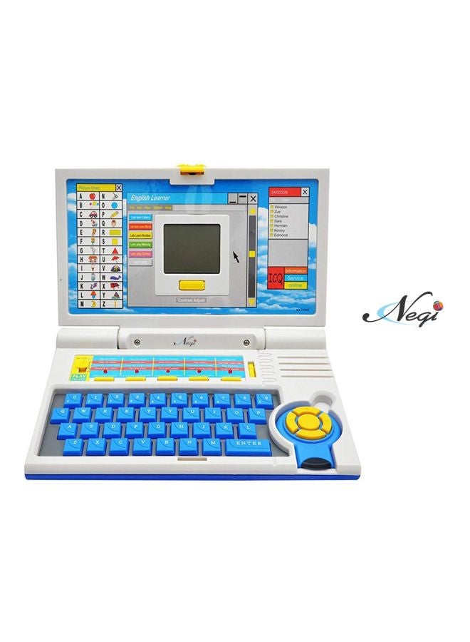 نيجي دفتر ملاحظات تعليمي يعمل بالبطارية أبيض/أزرق/أصفر - Image 2