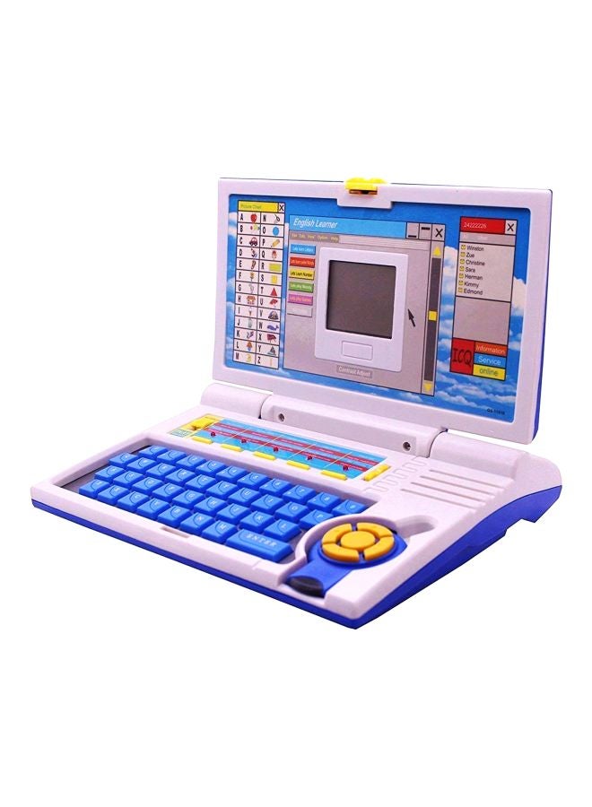 نيجي دفتر ملاحظات تعليمي يعمل بالبطارية أبيض/أزرق/أصفر - Image 1