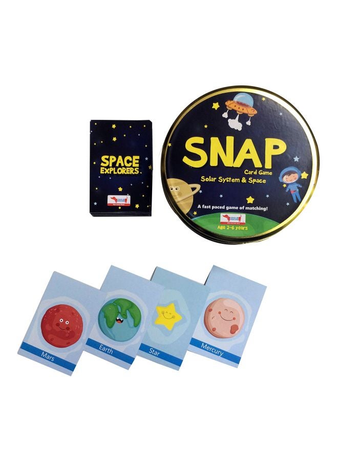 COCOMOCO KIDS Solar System Snap Flash Card Game - Image 1